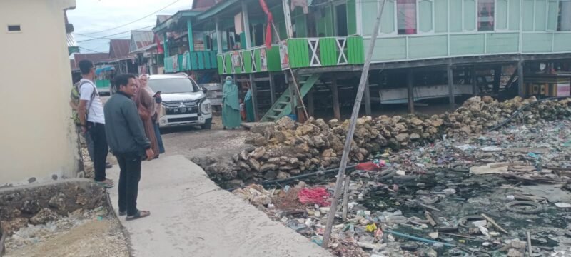 Peninjauan titik lokasi Gerakan 1000 Karung Sampah