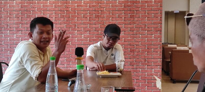 Tim Pemenangan Sob'Ta saat Konferensi Pes (Minggu/18/2/2024)