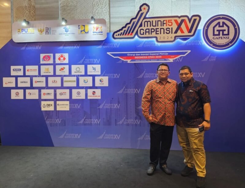 Ketua Gapensi Bone Saat Menghadiri Munas ke XV