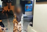 Korban (PJ) saat ditemui wartawan di Polres Bone, Jumat malam 7/9/2024.