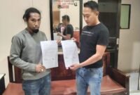 Pelaku dan Korban sepakat berdamai di Polres Bone, Senin (9/9/2024)