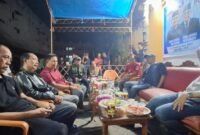 Andi Akmal Pasludin saat bersilaturahmi dengan para pedagang Mall BTC, Rabu malam 2/10/2024.