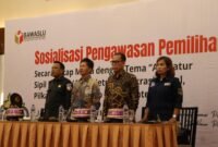 Sosialisasi Bawaslu terhadap ASN menjelang Pilkada Serentak, Selasa 8/10/2024