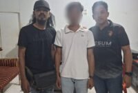Terduga pelaku saat diamankan di Polres Bone, Kamis, 24/10/2024
