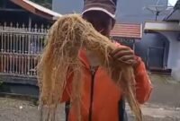 Petugas PDAM yang menemukan penyebab air tidak mengalir ke Sambaloge dan BTN Pepabri