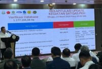  (Satgas PKH) menyerahkan pengelolaan lahan sitaan ke PT Agrinas Palma Nusantara di Kejagung, Jakarta pada Rabu (26/3/2025).