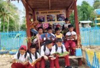 Potret Perpustakaan Mandiri Desa Bacu Kecamatan Barebbo Kabupaten Bone