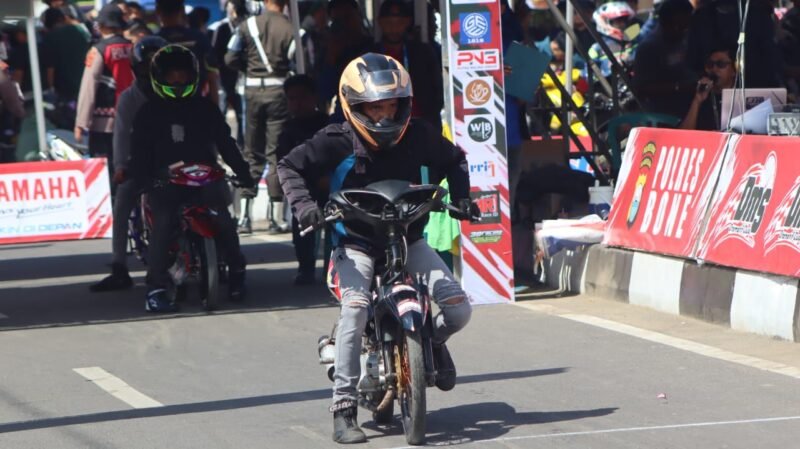 Suasana Drag Bike Kapolres Cup, Sabtu, 26 Juli 2025