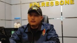 Kasat Reskrim Polres Bone (AKP Alvin Aji Kurniawan,  S.Tr.K., S.IK., M.H. Li)