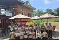 Perpustakaan mandiri Desa Bacu Kecamatan Barebbo Kabupaten Bone Sulsel.