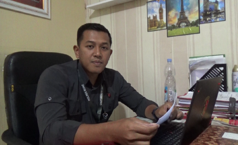 Ipda Gunawan (Kanit Resum Polres Bone)