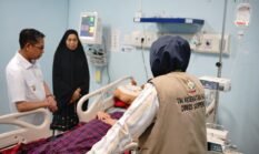 Berikan Dukungan, Wabup Besuk JCH Asal Soppeng Di RS Wahidin