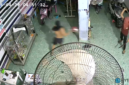 Tangkapan layar Rekaman kamera CCTV.