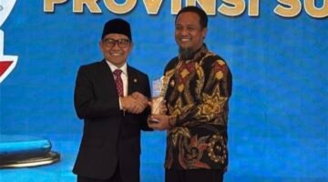 Gubernur Sulsel Sabet Award Nasional, Program MYP Jadi Bukti Nyata Pembangunan Infrastruktur