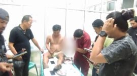 Korban saat mendapat perawatan medis di RSUD Tenriawaru Bone, Rabu malam, 22 April 2026.