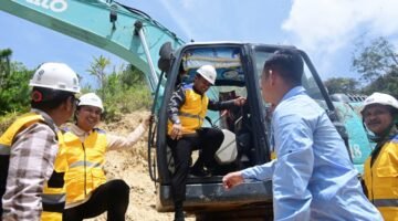 Gubernur Sulsel Groundbreaking Jalan Sabbang–Tallang–Sae, Akses Menuju Seko Terus Dikebut