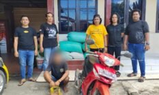 Tim Opsnal Polsek Tanete Riattang Ringkus Pelaku Pencurian Gabah 8 Karung