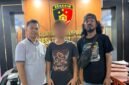 Terduga Pelaku saat diamankan di Mapolres Bone, Senin malam, 18 Meii 2026.