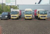 Suasana kantor Depo Nippon Paint Cabang Bone.