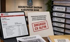 Pengadaan Dikuasai CV Alfin, Sekda Bone: Belum Bisa Beri Keterangan, Akan Ada Penjelasan dari Pihak Perusahaan