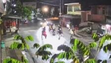 Tangkapan layar, Rekaman CCTV saat kejadian. Sabtu dini hari, 9/5/2026.