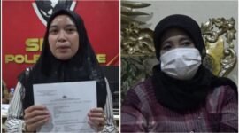 Korban (kiri), Saksi (kanan).