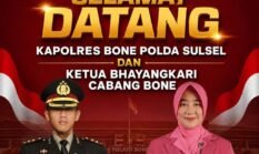 Masyarakat Bone Sambut Kapolres Baru, Berharap Lanjutkan dan Tingkatkan Kinerja yang Telah Dirintis Pendahulunya