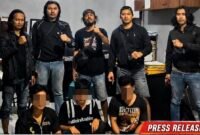 Foto : 3 ari 6 terduga pelaku pengeroyokan polisi yang sudah diamankan Sat Resmob Polres Bone.