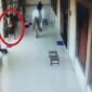 Foto : Tangkapan layar rekaman CCTV sesaat setelah pelaku menganiaya korban.