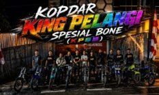 URC Sat Reskrim Polres Bone Rangkul Komunitas Motor, Papalimbad Sampaikan Pesan Kamtibmas