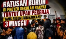 Ratusan Buruh Proyek Sekolah Rakyat di Bone Ricuh, Upah 3 Minggu Tak Kunjung Dibayar Oleh Mandor