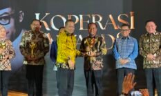 Koperasi Awards 2026, Gubernur Sulsel Terima Penghargaan Bakti Koperasi Nayaka Mahambara