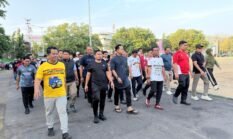 Bukan Sekadar Jalan Pagi, Bupati Bone Temui Wali Kota Parepare dan Suntik Semangat Tim Bone Beramal FC
