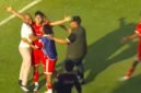 Ketgam : Moment Saenal basri saat selebrasi usai mencetak gol.