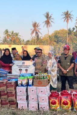 Tragedi Kebakaran Sanrangeng, Pemkab Bone Salurkan Bantuan Tanggap Darurat